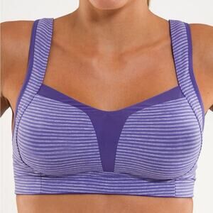 Lululemon Ta Ta Tamer II Persian Purple Heathered Stripe Size 8